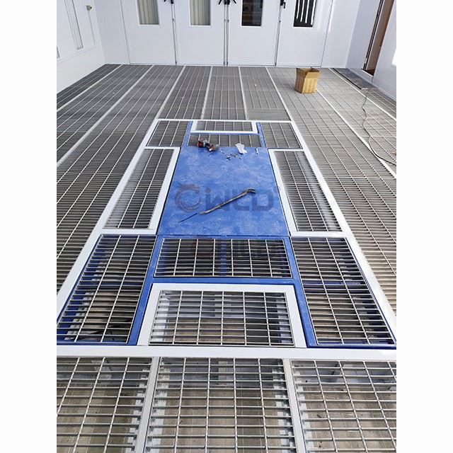Vehicle Spray Booth With Heat Recycling System And Scissor Lifter In Sweden